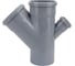 Крестовина VALFEX 110/110/50x45, внутренняя канализация 27111150 1