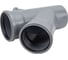 Крестовина VALFEX 110/110/50x45, внутренняя канализация 27111150 3