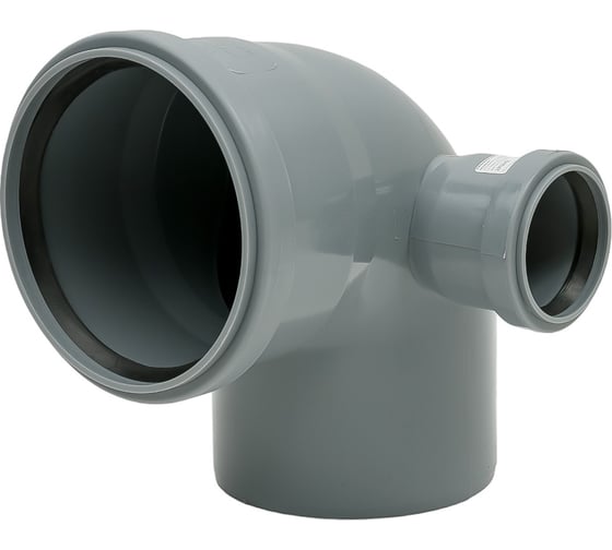 Универсальный отвод VALFEX 110/50x87.5, правый, внутренняя канализация 23122150