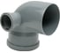 Универсальный отвод VALFEX 110/50x87.5, правый, внутренняя канализация 23122150 1