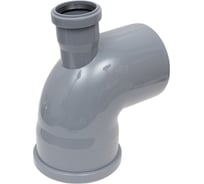 Универсальный отвод VALFEX 110/50x87.5, фронт-тыл, внутренняя канализация 23124150