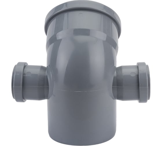 Универсальный отвод VALFEX 110/50x45, левый-правый, внутренняя канализация 23113150