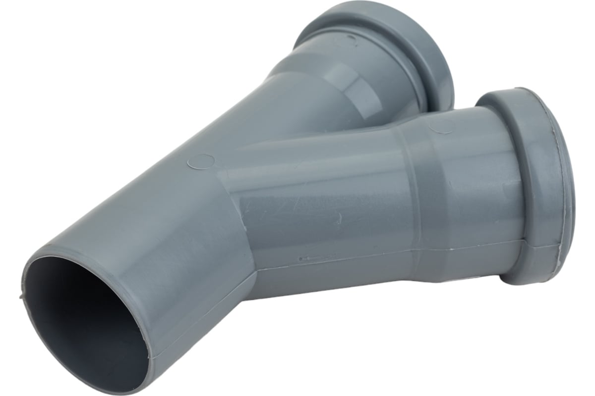Тройник VALFEX 45 градусов, 50-50, внутренняя канализация 22050050 ...