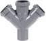 Крестовина VALFEX 50/50/50x45, внутренняя канализация 27105050 2