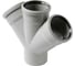 Крестовина VALFEX 50/50/50x45, внутренняя канализация 27105050 1