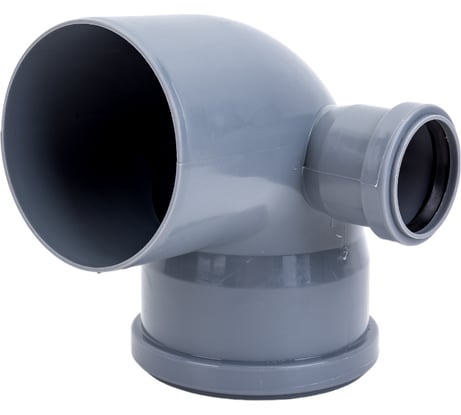 Универсальный отвод VALFEX 110/50x87.5, левый, внутренняя канализация 23121150