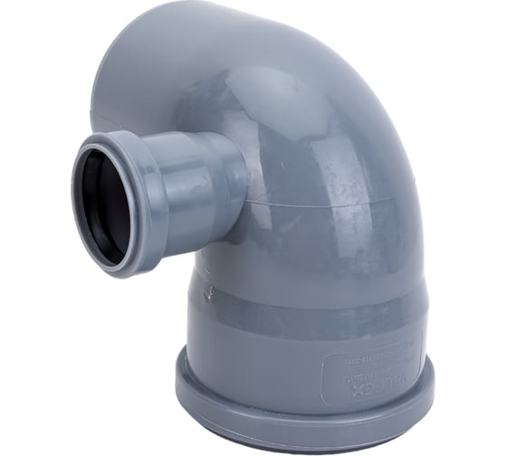 Универсальный отвод VALFEX 110/50x87.5, левый, внутренняя канализация 23121150