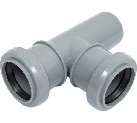 Тройник VALFEX 87.5 градусов, 40-40, внутренняя канализация 24040040