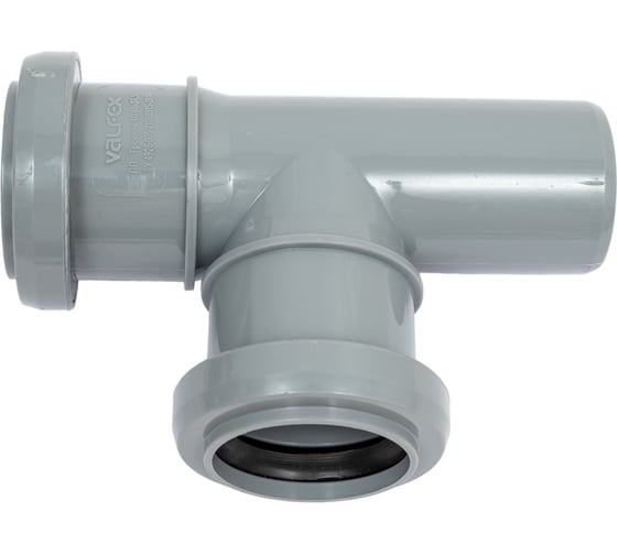 Тройник VALFEX 87.5 градусов, 40-40, внутренняя канализация 24040040