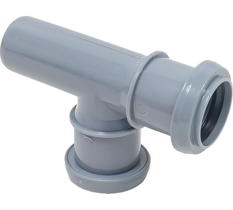 Тройник VALFEX 87.5 градусов, 32-32, внутренняя канализация 24032032