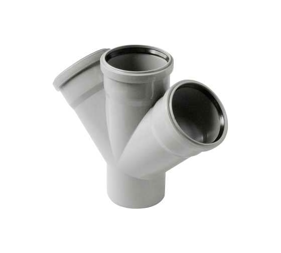Крестовина VALFEX 110/50/50x45, внутренняя канализация 27111550 1