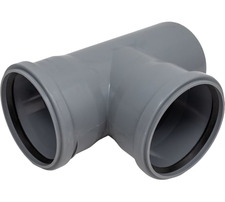 Тройник VALFEX 87.5 градусов, 110-110, внутренняя канализация 24110110
