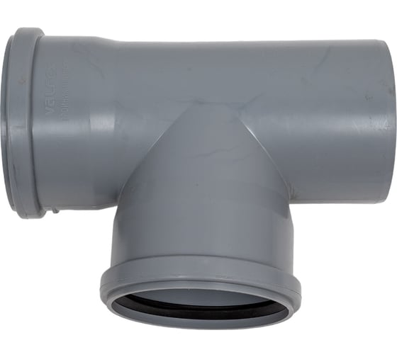 Тройник VALFEX 87.5 градусов, 110-110, внутренняя канализация 24110110