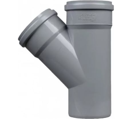 Тройник VALFEX 45 градусов, 32-32, внутренняя канализация 22032032