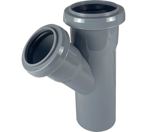 Тройник VALFEX 45 градусов, 50-40, внутренняя канализация 22050040