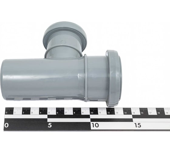 Тройник VALFEX 87.5 градусов, 50-40, внутренняя канализация 24050040