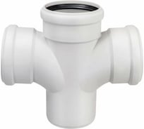 Крестовина 90х90х90 мм 87 градусов бесшумной канализации Ostendorf Skolan Safe SKDA 334900