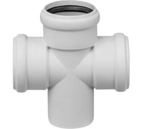 Крестовина 78х78х78 мм 87 градусов бесшумной канализации Ostendorf Skolan Safe SKDA 333900