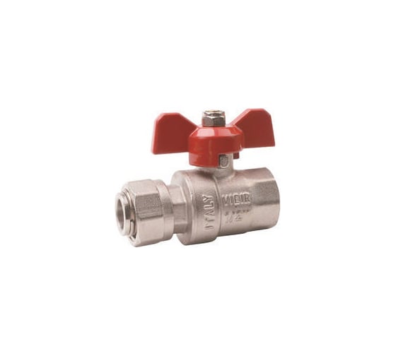 Кран прямой с накидной гайкой VIEIR 1/2" VERS50 (Y)
