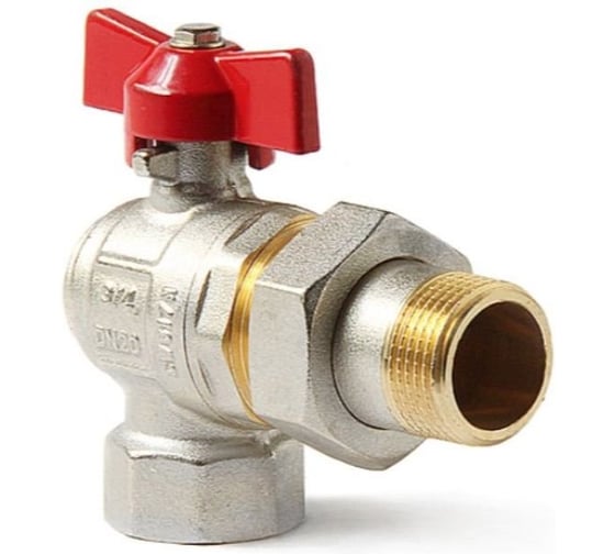 Кран угловой с американкой VIEIR 1/2" VER47 (Y)