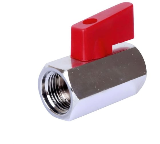 Кран мини VIEIR 1/2", гайка-гайка VRFF3 (Y)