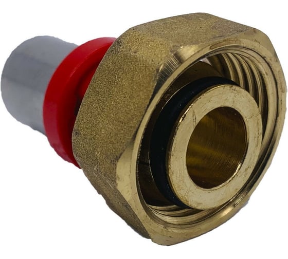 Фитинг с накидной гайкой СаМат Плюс 3/4"x20 мм, 2.0 мм 33410