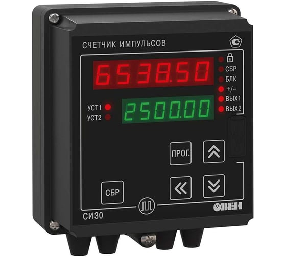 Счетчик импульсов ОВЕН СИ30-220.Щ2.Р Z-00091488
