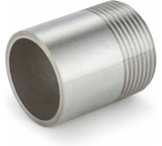 Ниппель приварной нержавеющий (полусгон), нар. резьба, DN15 TITAN LOCK TL15HRTSS316