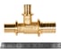 Тройник переходной ROMMER 25x16x20 аксиальный для труб PEX RFA-0014-251620 RG009366LR6FP1 1