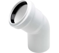 Отвод Ostendorf HTB 50x45, белый 559420