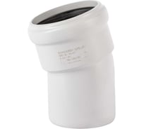 Отвод Ostendorf бесшумной канализации Skolan Safe 78 мм. 15 градусов, SKB 333100