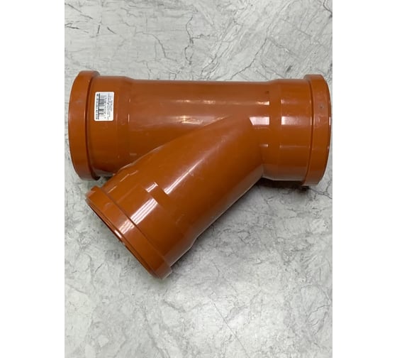 Тройник Ostendorf KGEA 3-х раструбный 110/110x45 Ger 220310