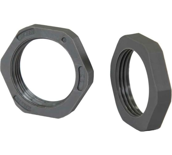 Крепеж для гофрированных труб Weyer контргайка внутренняя, M40x1.5 WE4602200