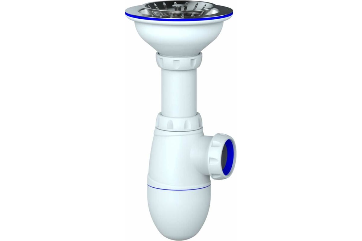 Сифон Unicorn B412 3 1/2х40 винт, шток, ручка - латунь 534486 в Туле ...