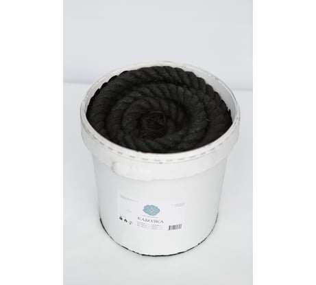 Канализационная каболка ООО ЮНАФЛЭКС 18-20 мм, ведро 20 кг КБЮ1820