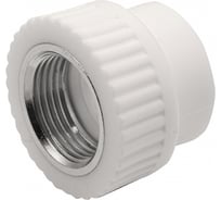 Муфта GIBAX полипропилен, 32x1" ВР под ключ, белая, 2 шт. PPL03-05051