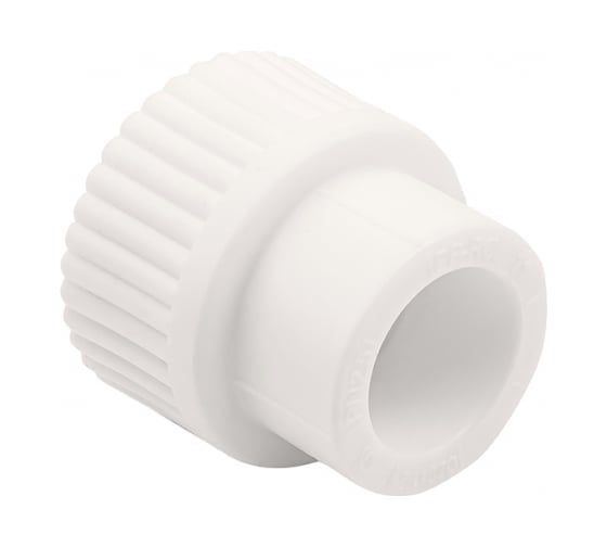 Муфта GIBAX полипропилен, 20x1/2" ВР, белая, 4 шт. PPL03-02031