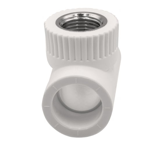 Тройник GIBAX полипропилен, 25x1/2" ВР, белый, 5 шт. PPL07-03031