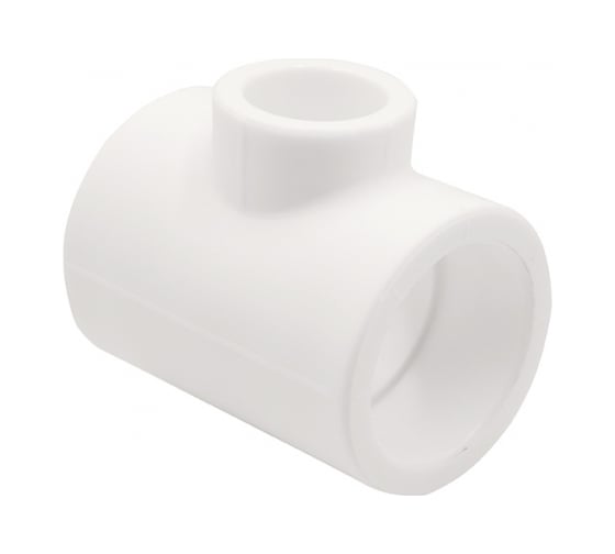 Тройник GIBAX полипропилен, 40x25x40 мм, белый, 2 шт. PPL06-03003