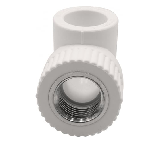 Уголок GIBAX полипропилен, 25x3/4\" ВР, белый, 2 шт. PPL16-03041 ...