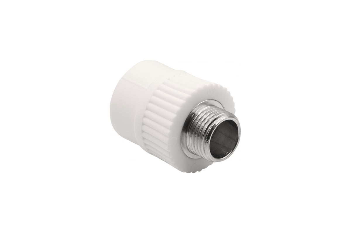 Муфта GIBAX полипропилен, 25x1/2" НР, белая, 4 шт. PPL03-03032 ...
