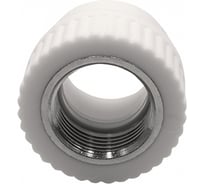 Муфта GIBAX полипропилен, 32x1" ВР, белая, 2 шт. PPL03-05053