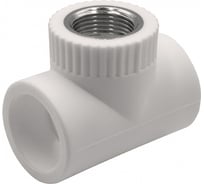 Тройник GIBAX полипропилен, 32x3/4" ВР, белый, 2 шт. PPL07-05051