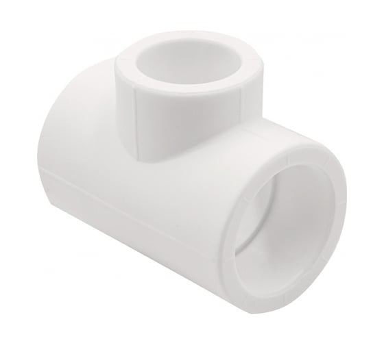 Тройник GIBAX полипропилен, 32x25x32 мм, белый, 5 шт. PPL06-03002