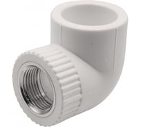Уголок GIBAX полипропилен, 32x3/4" ВР, белый, 2 шт. PPL16-05051