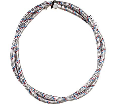 Гибкая подводка для воды Gigant с оплеткой из нержавеющей стали, 1/2"х150 см, г/ш P-150-GW