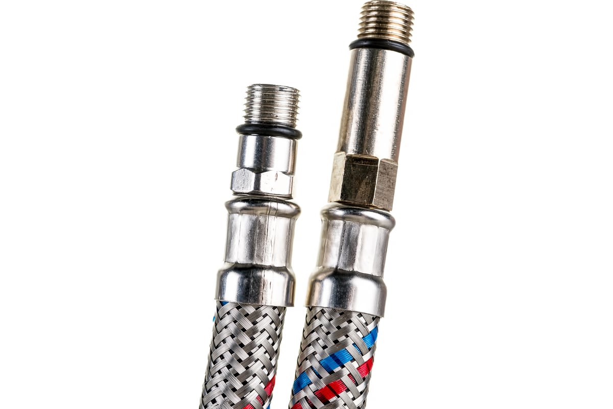 Гибкая подводка для смесителей Gigant 1/2\"хМ10x80 см, г/ш P-80-M10 ...