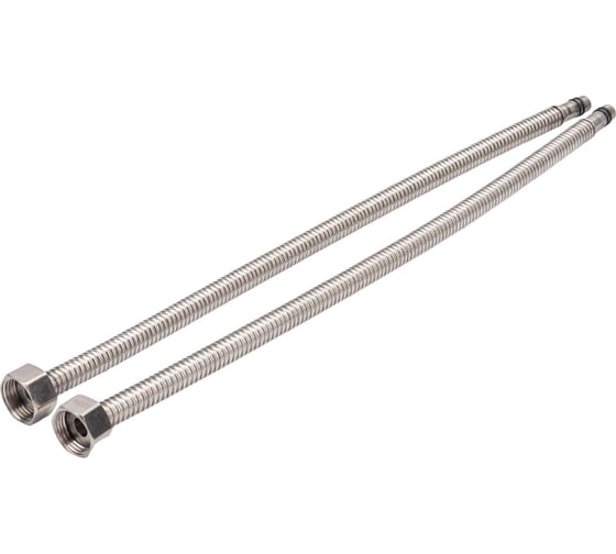 Гибкая сильфонная подводка для смесителя Kopfgescheit 1/2"хM10, 40 см KG-A374 комплект из двух штук KG-A374х2