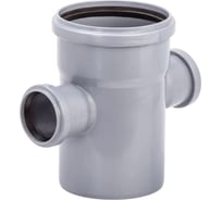 Крестовина РемоКолор наружная канализация, рыжая, 45 градусов, 110 мм 145-769