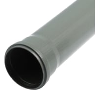 Труба РемоКолор внутренняя канализация, серая, 110x2.7 мм, 2 м 67-1-014